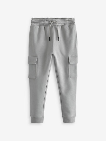 Dsiney Kidz - Grey Slim Fit Cargo Rich Joggers (3-16yrs) image 1