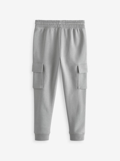 Dsiney Kidz - Grey Slim Fit Cargo Rich Joggers (3-16yrs) image 2