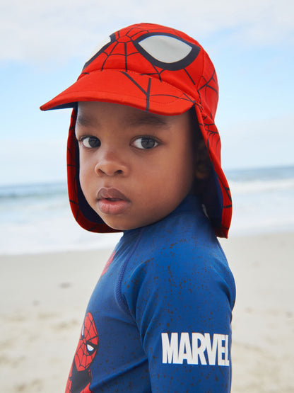 Dsiney Kidz - Spider-Man Red Legionnaire Swim Hat (3mths-10yrs) image 1