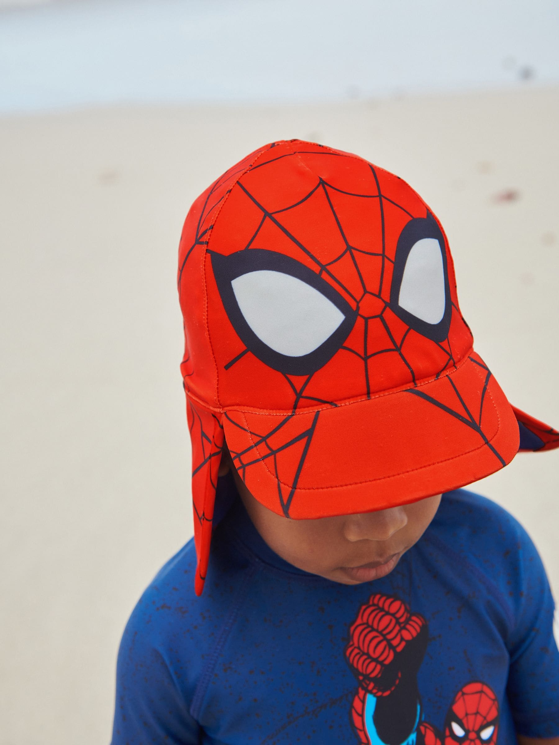 Dsiney Kidz - Spider-Man Red Legionnaire Swim Hat (3mths-10yrs) image 2