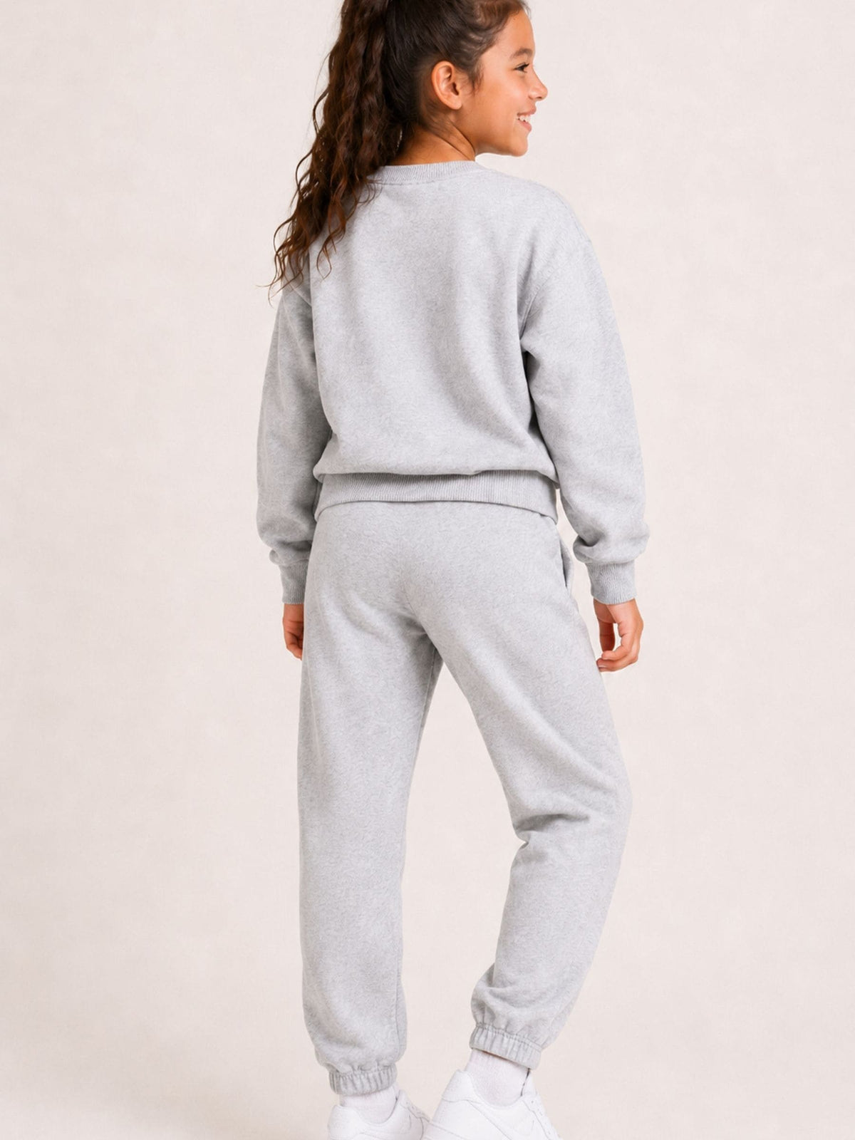 Brand Threads Grey Sweatshirt and Joggers Set 2 Piece - image 2