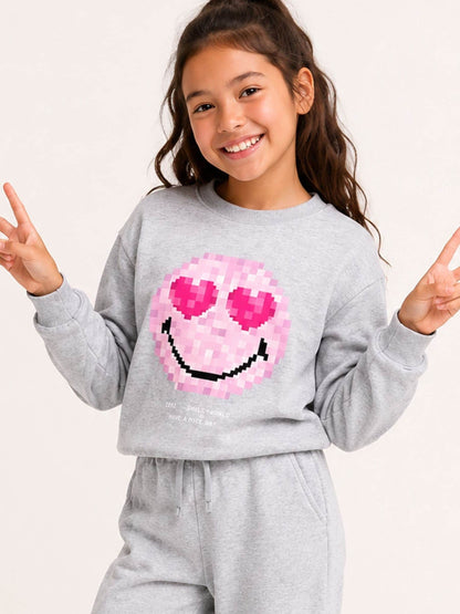 Brand Threads Grey Sweatshirt and Joggers Set 2 Piece - image 3