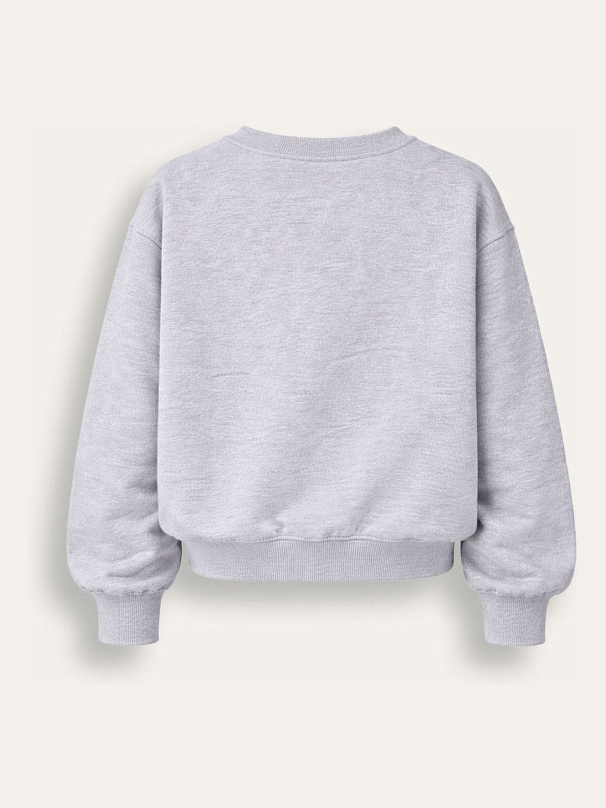 Brand Threads Grey Sweatshirt with Iconic Face Print - image 5