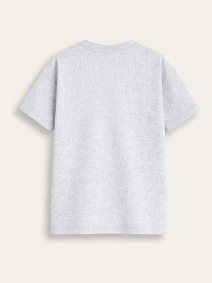 Dsiney Kidz - Brand Threads Grey T-Shirt with Iconic Face Print image 5