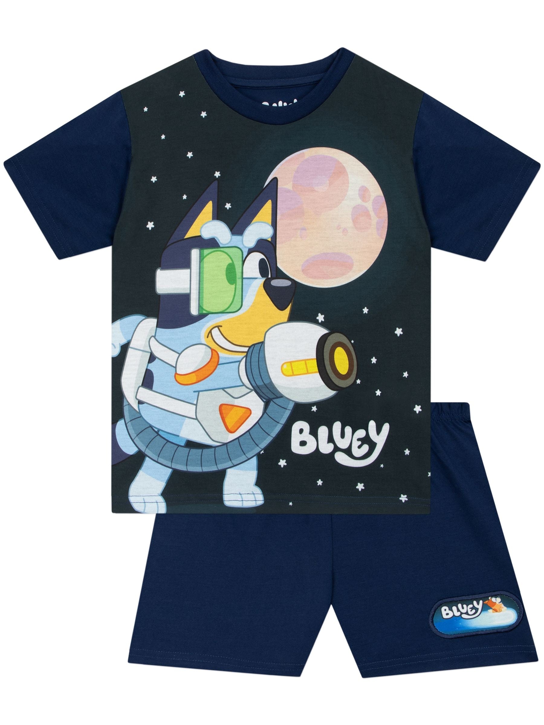 Dsiney Kidz - Character Blue Bluey And Bingo Short Pyjamas image 1