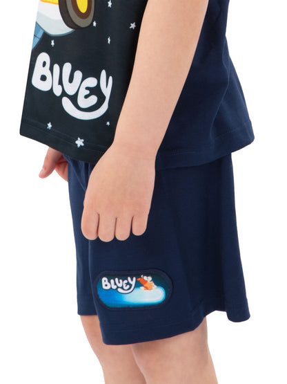 Dsiney Kidz - Character Blue Bluey And Bingo Short Pyjamas image 5