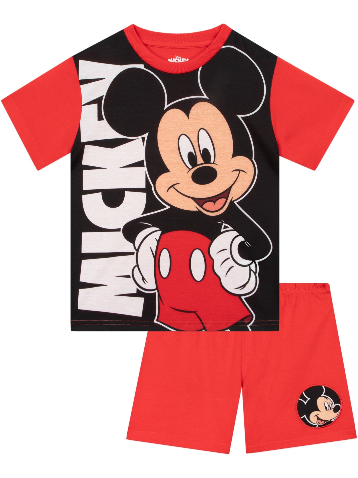 Dsiney Kidz - Character Red Mickey Mouse Short Pyjamas image 1