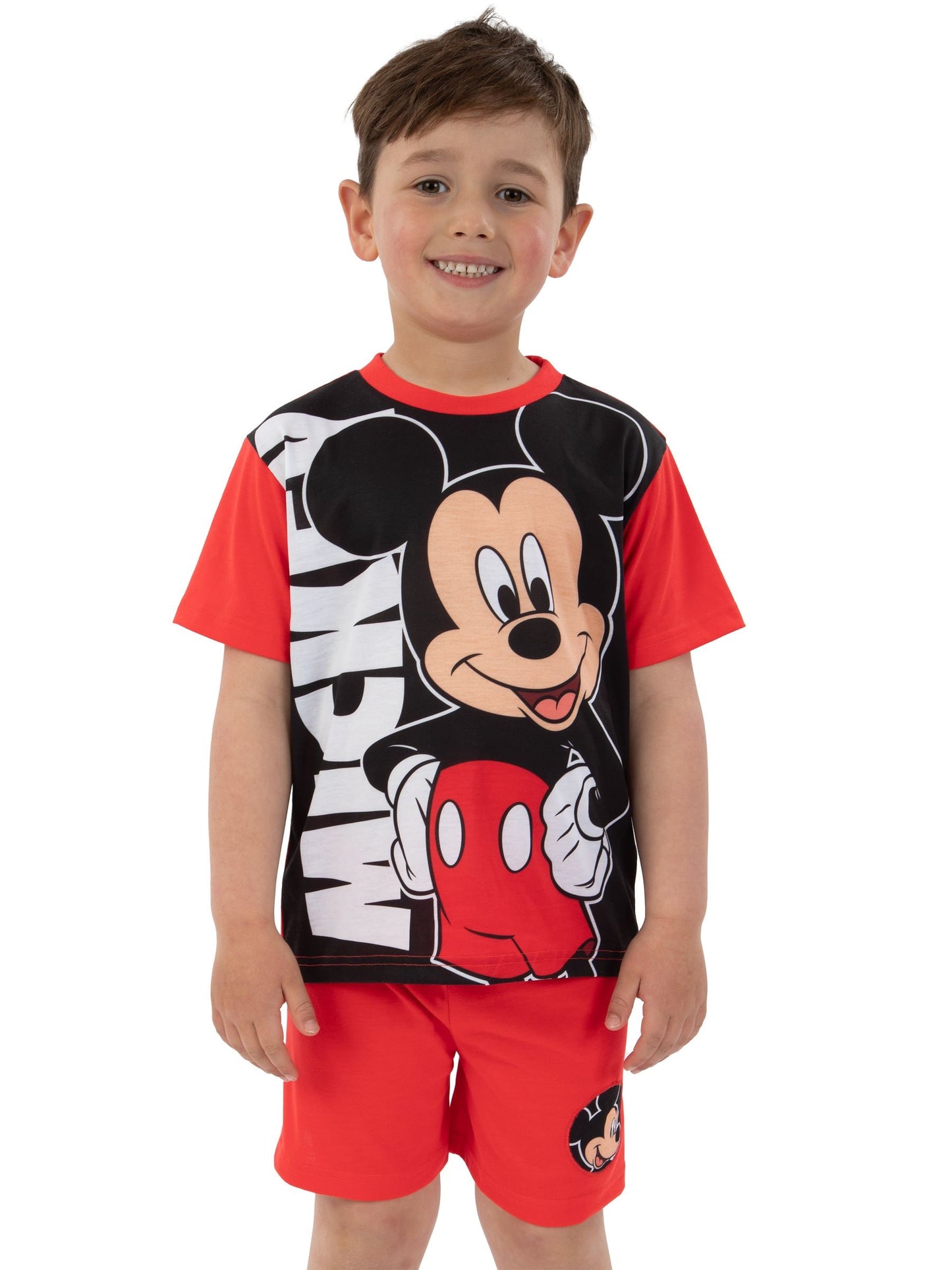 Dsiney Kidz - Character Red Mickey Mouse Short Pyjamas image 6