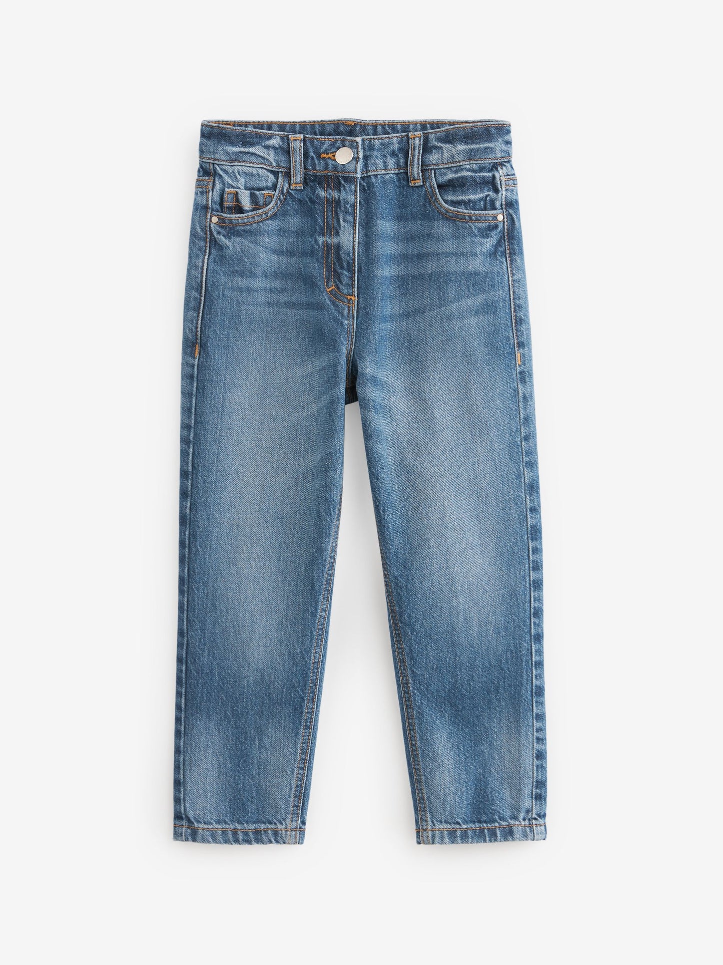 Dsiney Kidz - Mid Blue Denim Mom 100% Cotton Jeans (3-16yrs) image 5