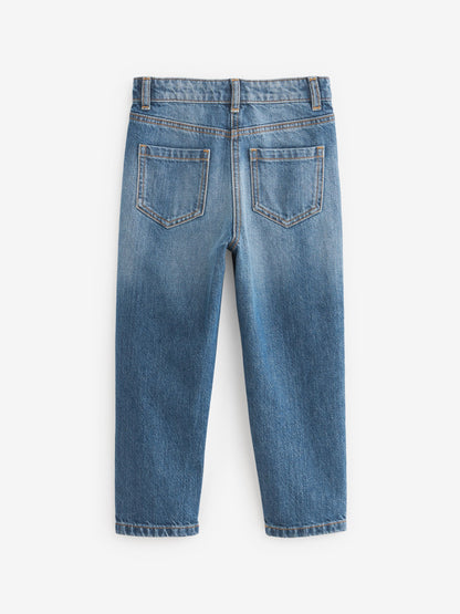 Dsiney Kidz - Mid Blue Denim Mom 100% Cotton Jeans (3-16yrs) image 6