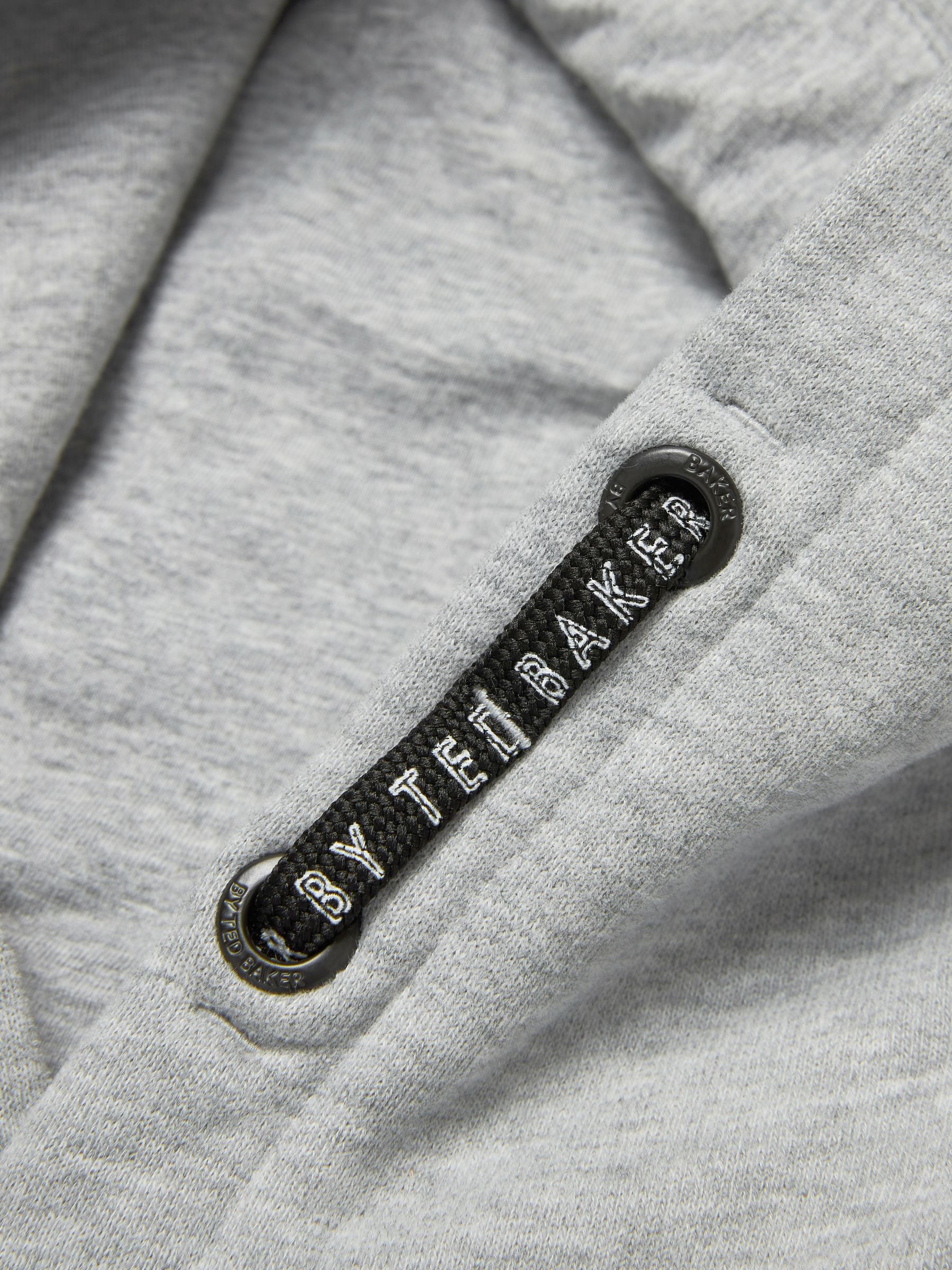 Baker by Ted Baker Grey Overhead Brown Hoodie image 6