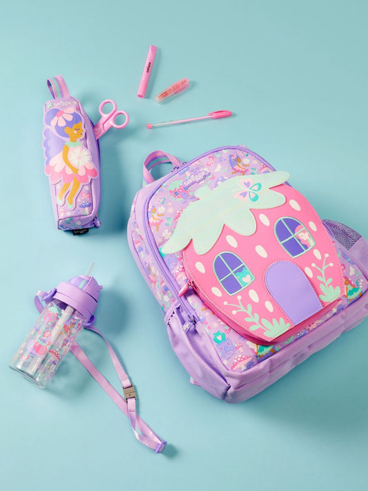 Smiggle Purple I Spy Junior Character Backpack image 1