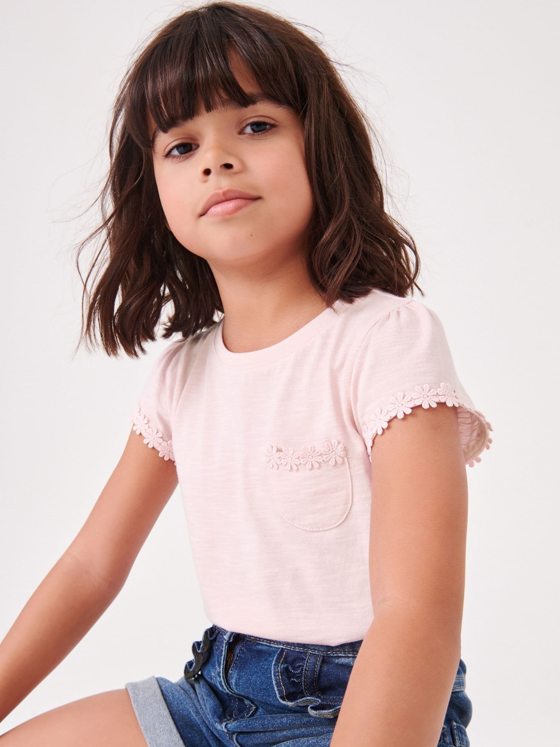 Dsiney Kidz - Pink Daisy Pocket T-Shirt (12mths-12yrs) image 1