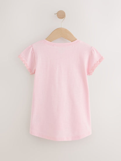 Dsiney Kidz - Pink Daisy Pocket T-Shirt (12mths-12yrs) image 5