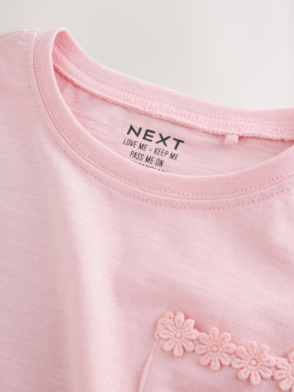 Dsiney Kidz - Pink Daisy Pocket T-Shirt (12mths-12yrs) image 6