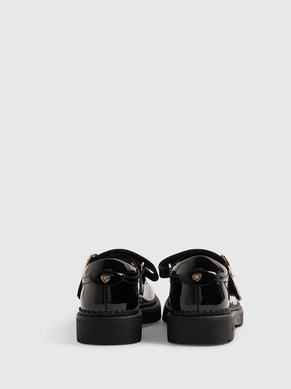 River Island Black Back To School Light Up Shoes image 3