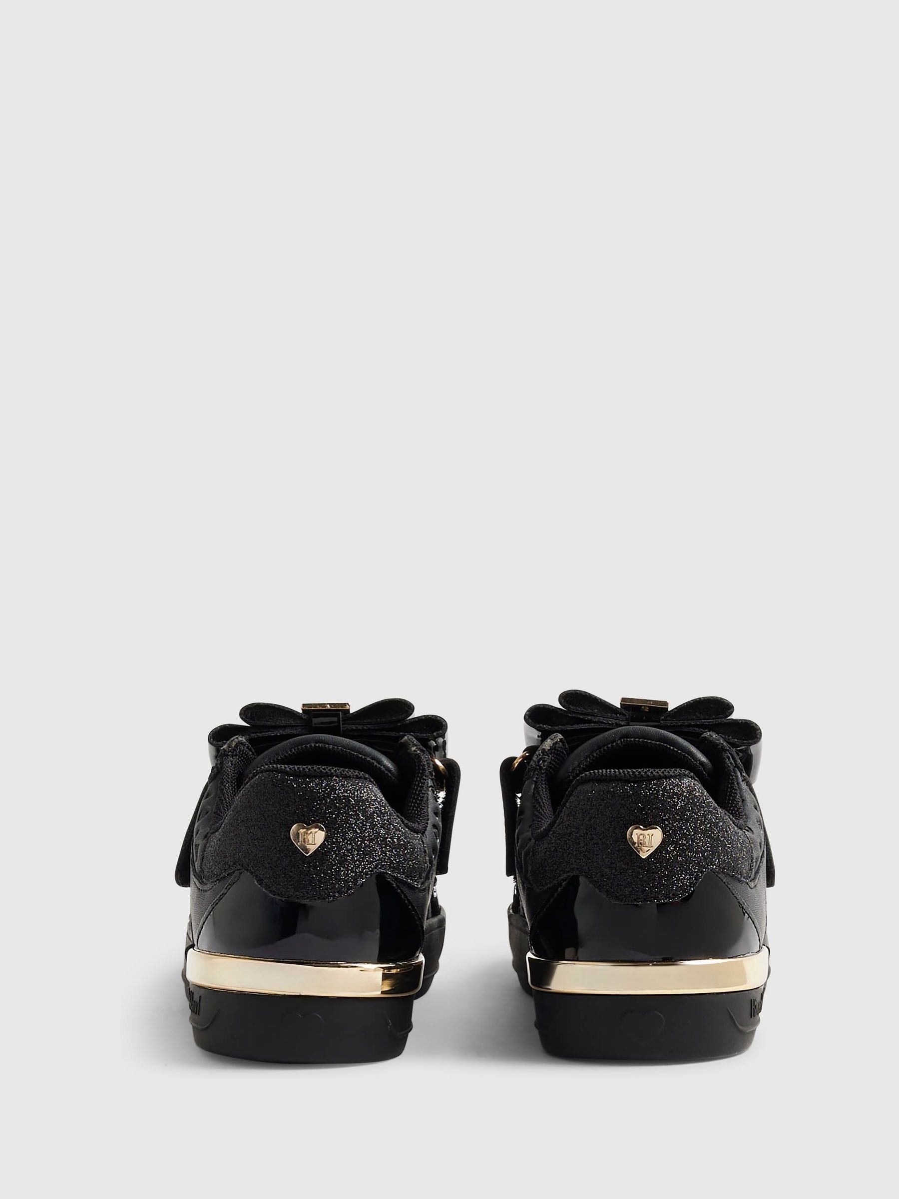 River Island Black Back To School Interchangable Trainers image 2