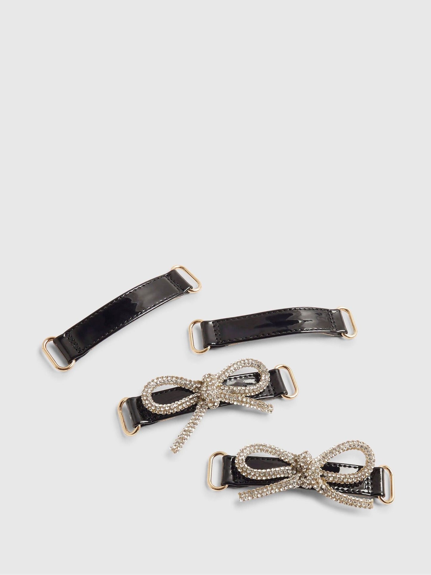 River Island Black Back To School Interchangeable Mary Jane Shoes image 5