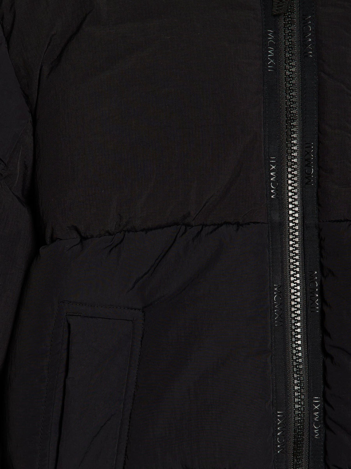 Dsiney Kidz - River Island Black Heavyweight School Puffer Jacket image 4