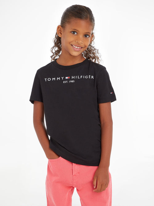 Tommy Hilfiger Black Essential T-Shirt image 1