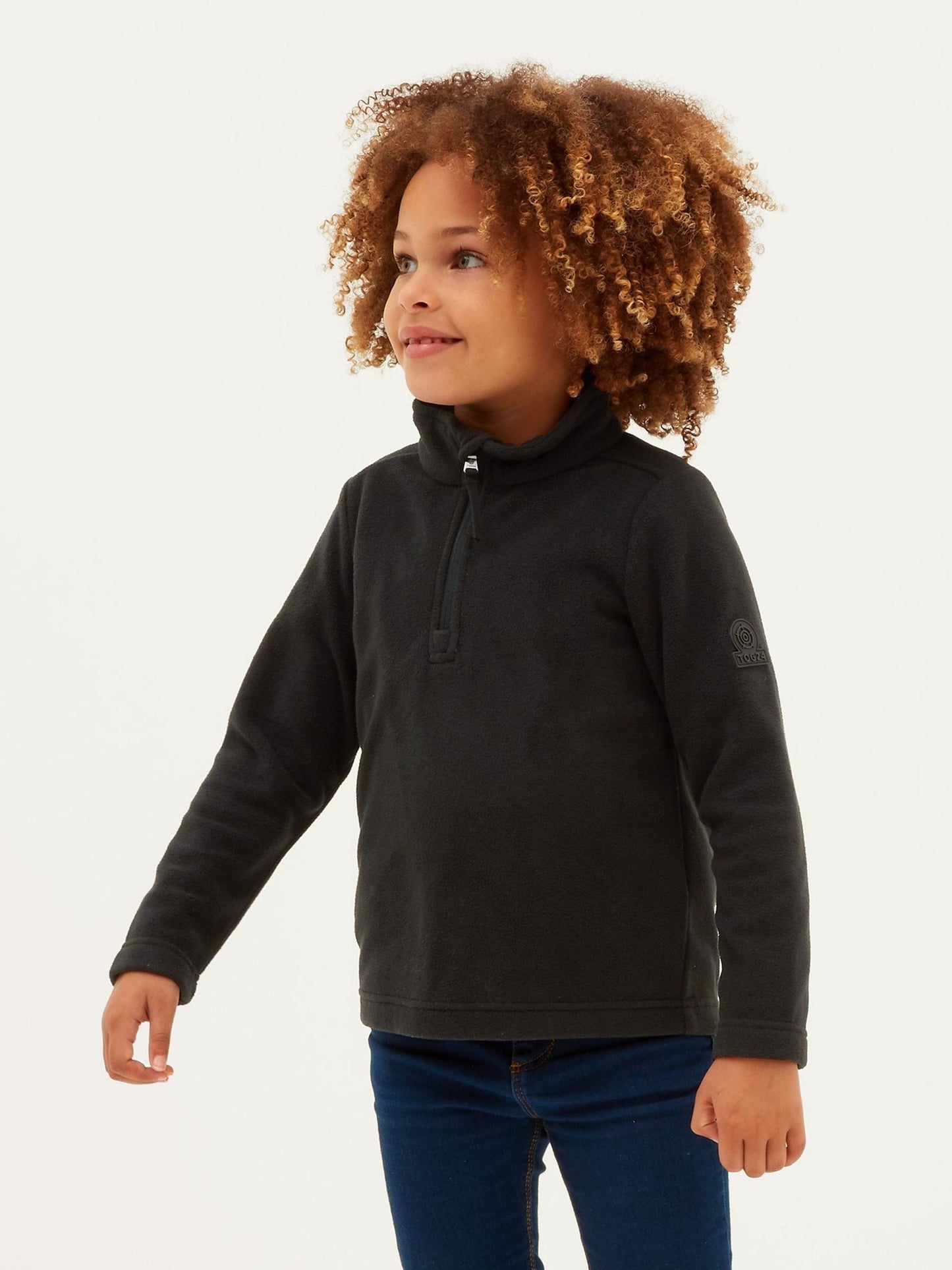 Dsiney Kidz - Tog 24 Black Toffolo Kids ZipNeck Fleece image 3