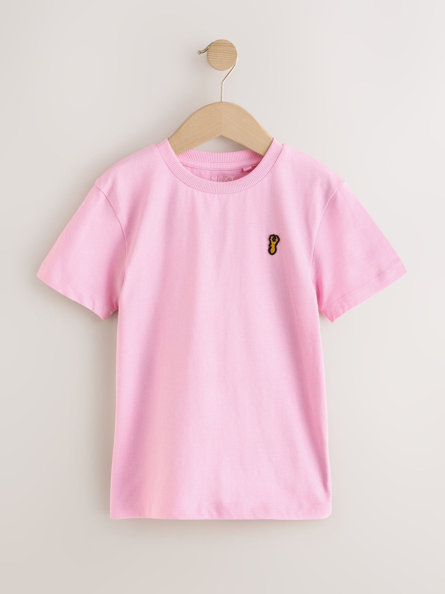 Dsiney Kidz - Pastels Short Sleeve Stag Embroidered T-Shirts 4 Pack (3-16yrs) image 6