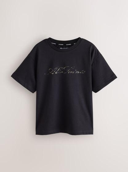 smALLSAINTS Pink/Black Script Logo T-Shirts 3 Pack - image 3