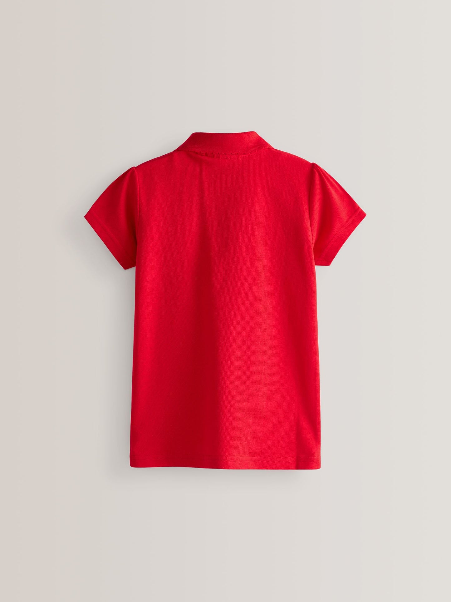 Dsiney Kidz - Red Regular Fit Girls 2 Pack Cotton Short Sleeve Polo Shirts (3-16yrs) image 8