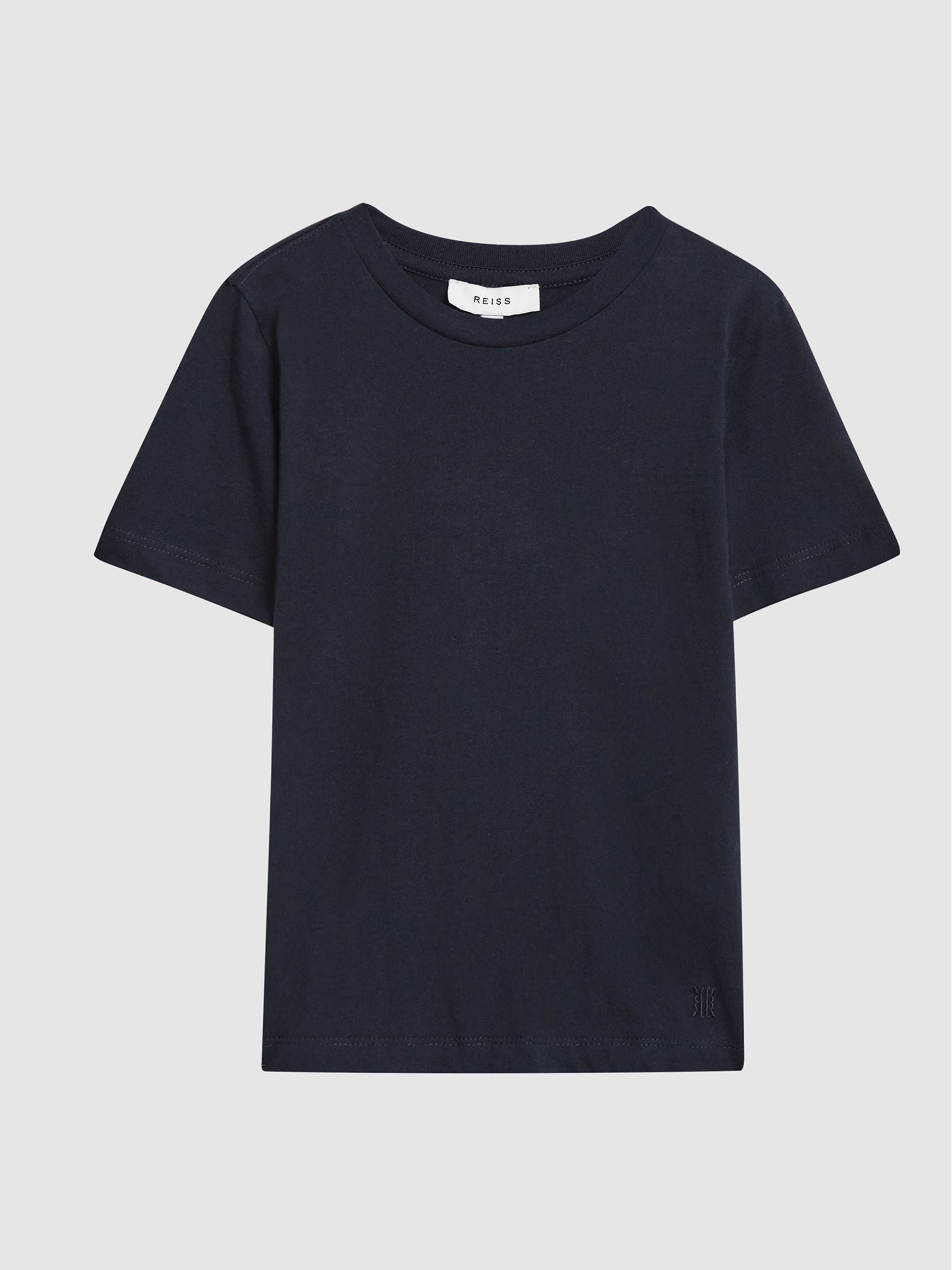 Reiss Navy Bless 4-9 yrs Crew Neck T-Shirt image 2