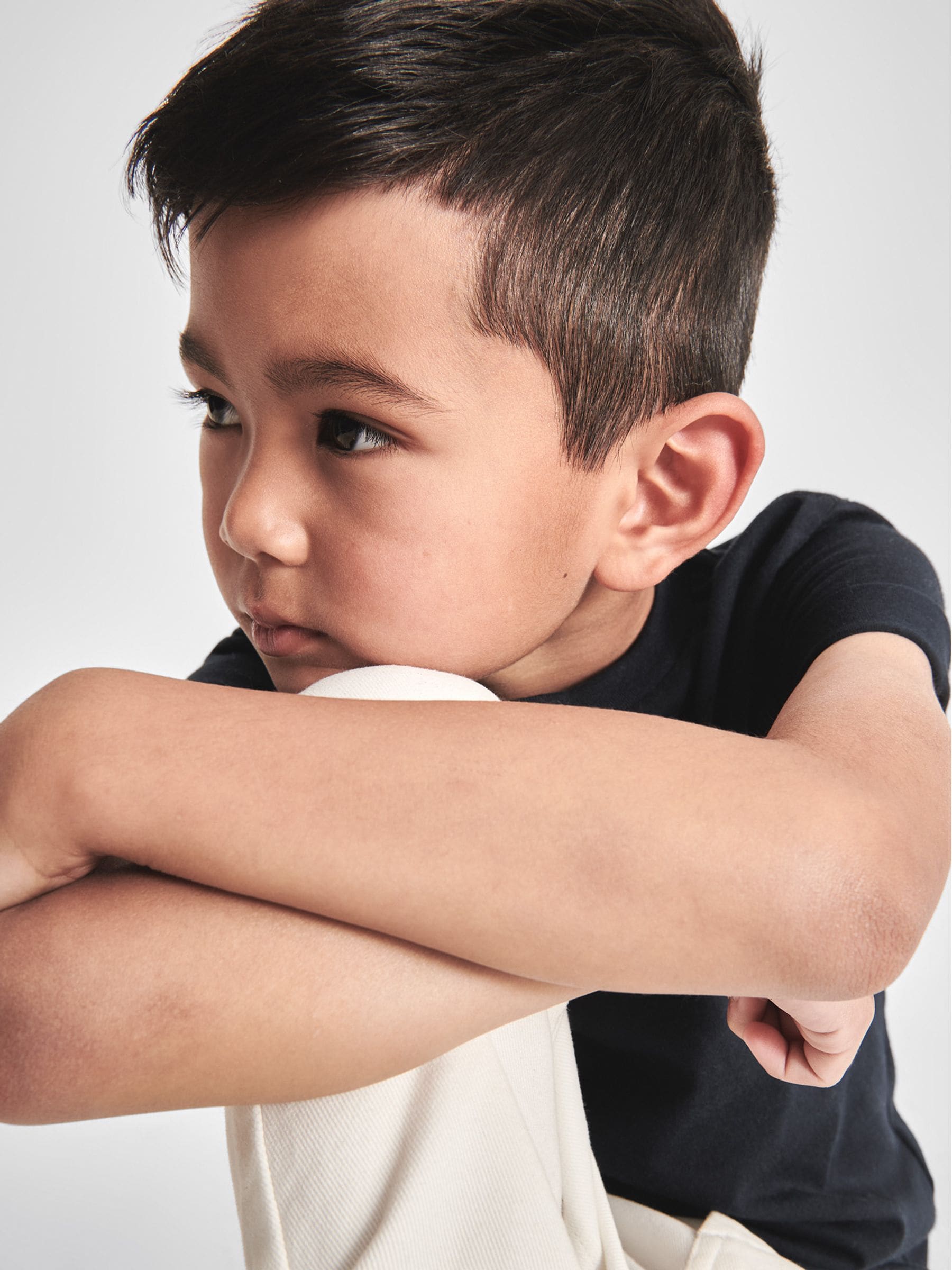Reiss Navy Bless 4-9 yrs Crew Neck T-Shirt image 4