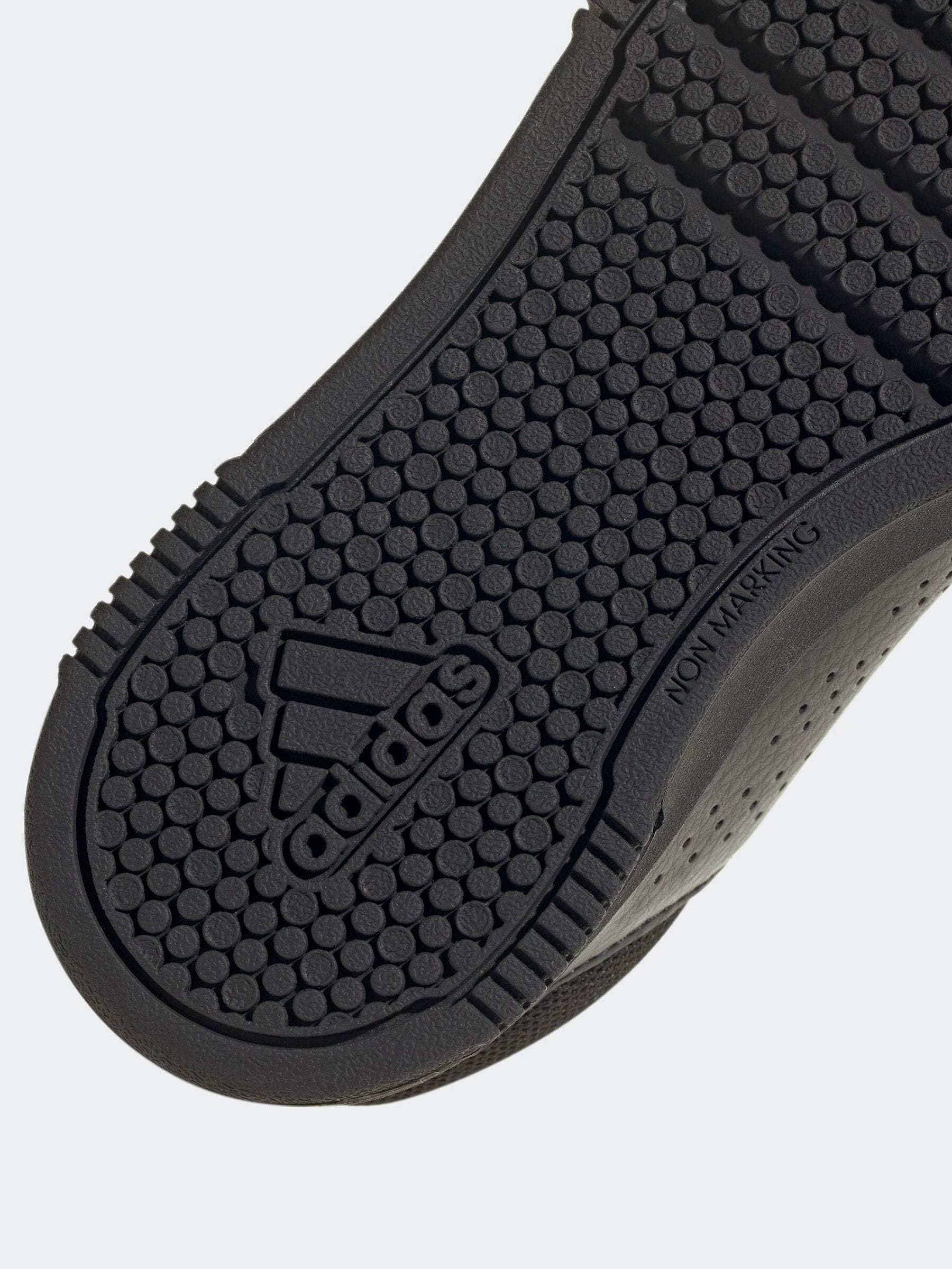 adidas Black Hook and Loop Tensaur Kids Trainers image 6