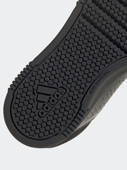 adidas Black Hook and Loop Tensaur Kids Trainers image 6