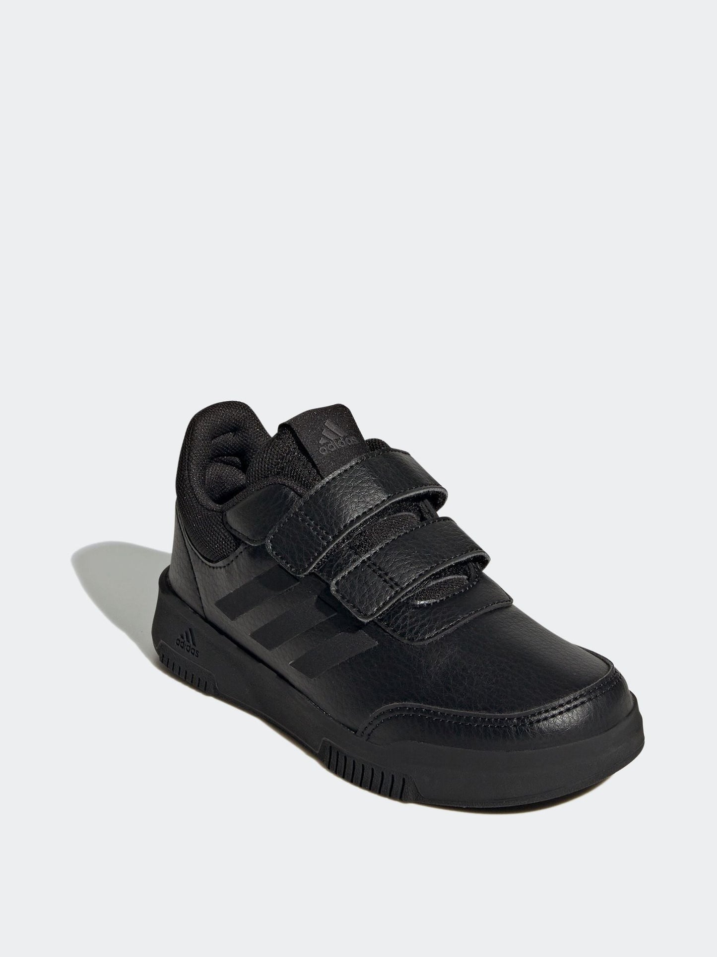 adidas Black Hook and Loop Tensaur Kids Trainers image 9