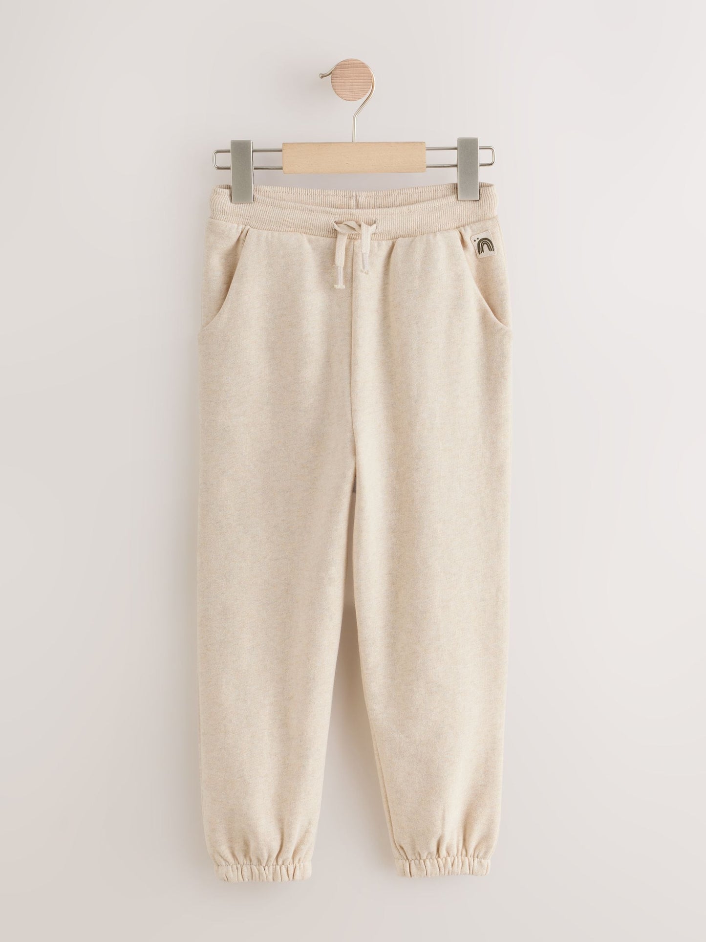 Charcoal/Cream/Tan 3 Pack Joggers Set (3mths-7yrs) image 2