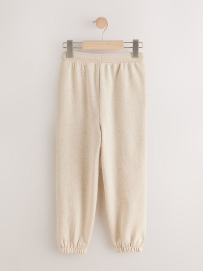 Charcoal/Cream/Tan 3 Pack Joggers Set (3mths-7yrs) image 3