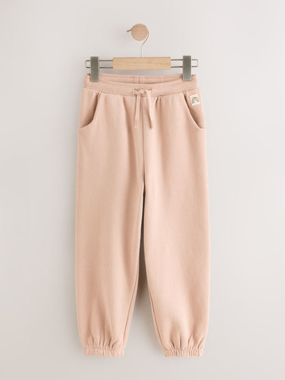 Charcoal/Cream/Tan 3 Pack Joggers Set (3mths-7yrs) image 4