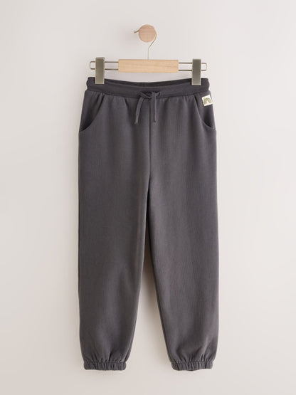 Charcoal/Cream/Tan 3 Pack Joggers Set (3mths-7yrs) image 5