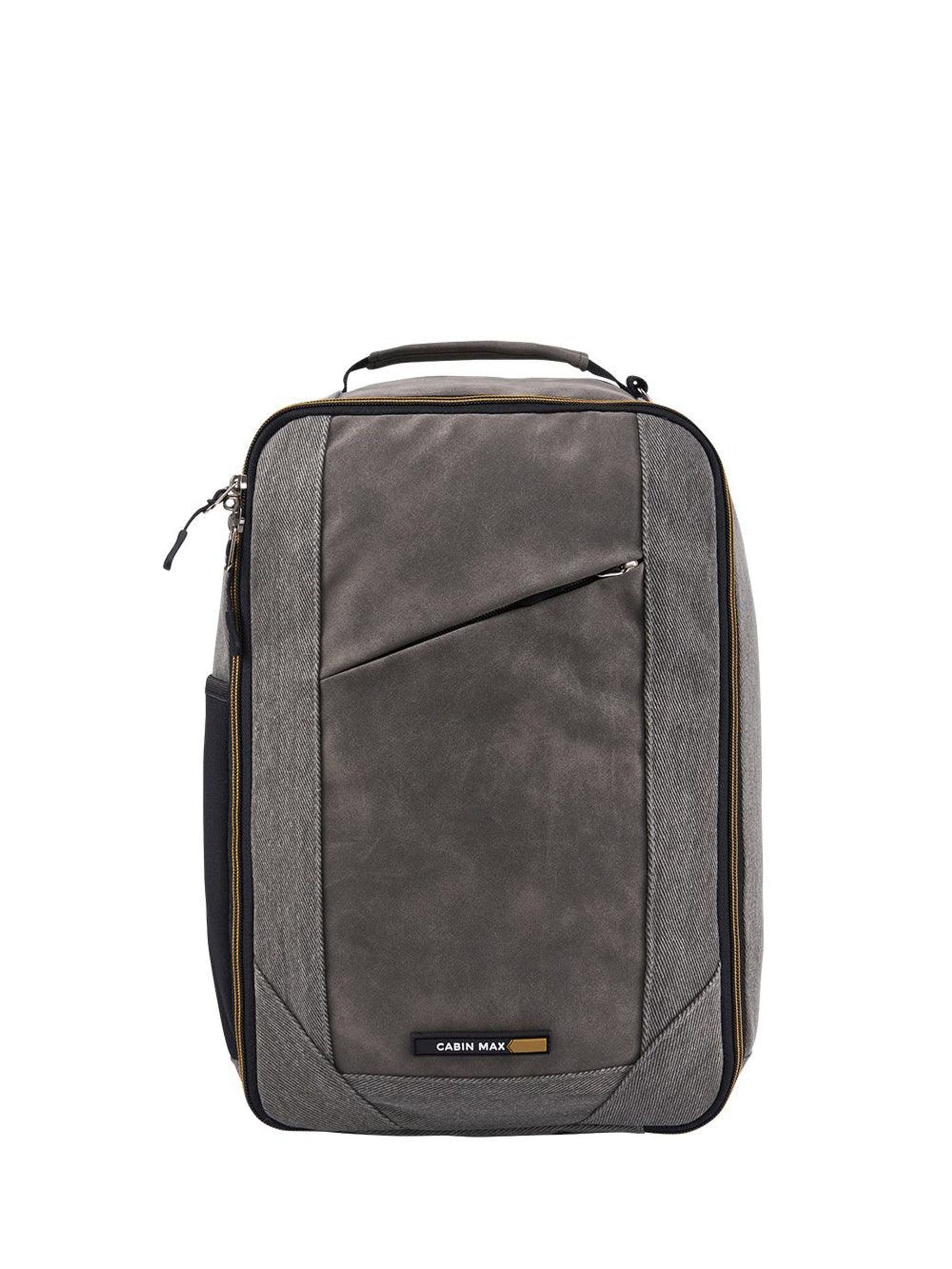 Cabin Max Light Grey Manhattan Cabin Travel Bag 40x20x25 Shoulder Bag and Backpack image 1