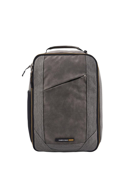 Cabin Max Light Grey Manhattan Cabin Travel Bag 40x20x25 Shoulder Bag and Backpack image 1