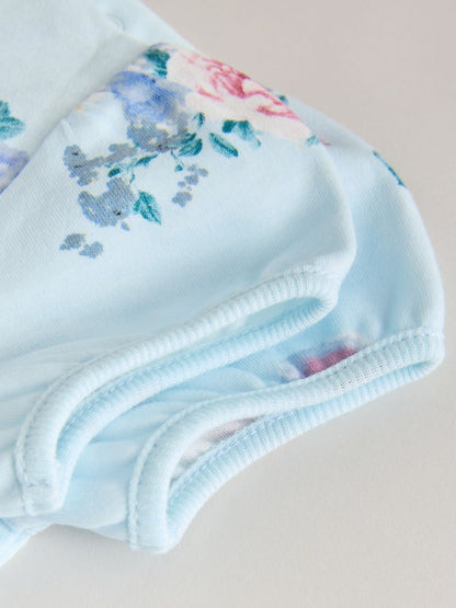 Multi Baby Short Sleeve Bodysuits 5 Pack