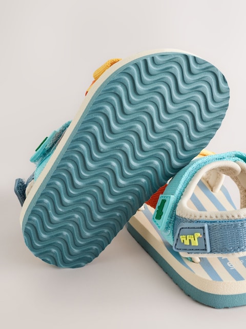 Multi Bright Standard Fit (F) Touch Fastening Trekker Walking Sandals Immediate