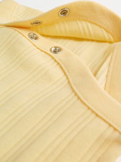 Multi Pastel 5 Pack Short Sleeve Baby Bodysuits