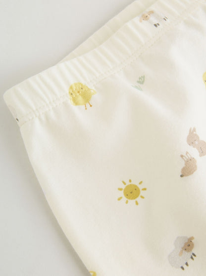 My First Easter White T-Shirt and Leggings Baby Set (0-18mths)