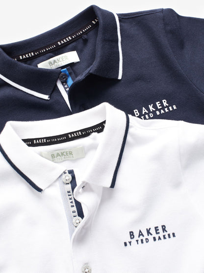 Baker by Ted Baker Polo Shirts 2 Pack image 5