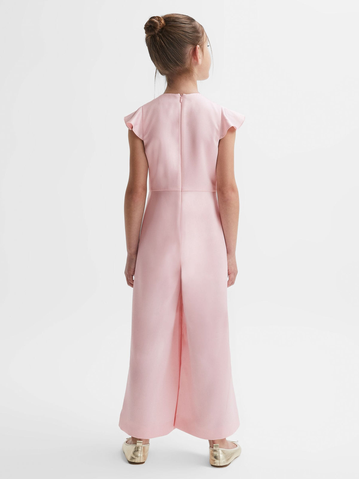 Dsiney Kidz - Reiss Pink Ally 9-14 yrs Knot Detail Jumpsuit image 5