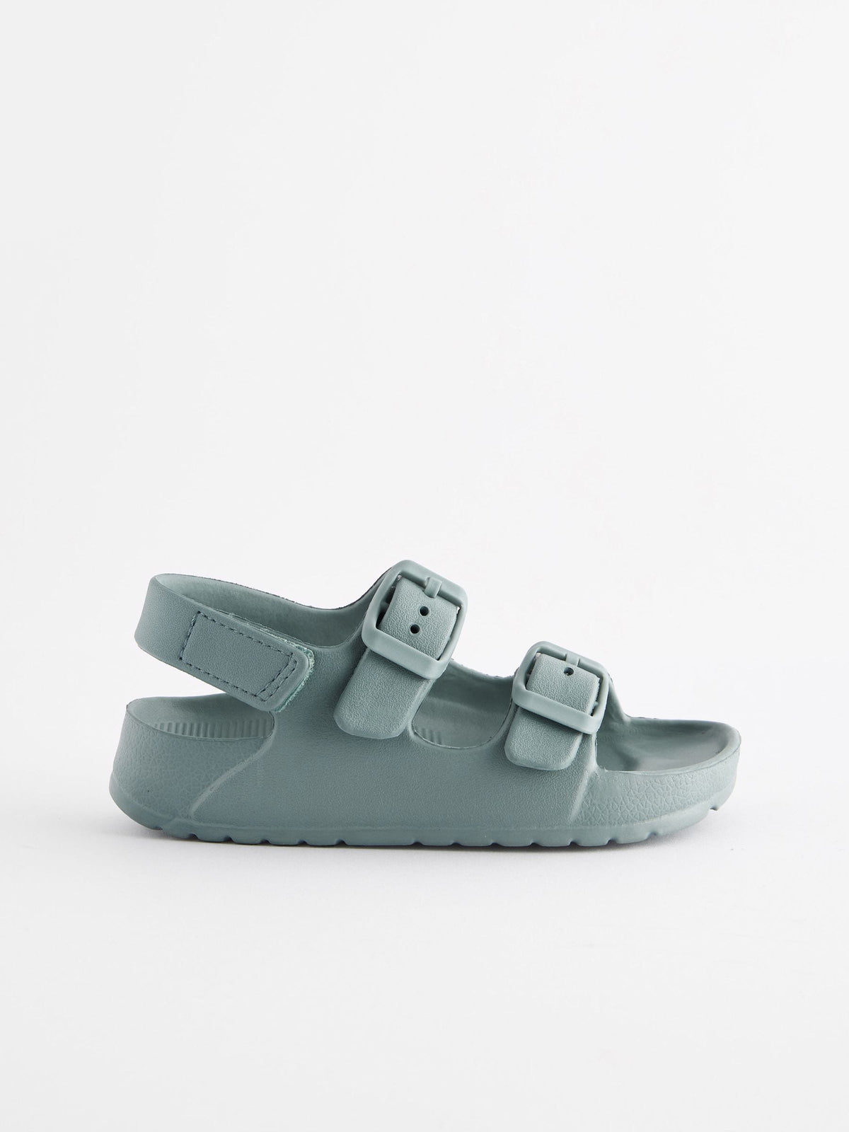 Blue Double Buckle Ankle Strap EVA Sandals image 2