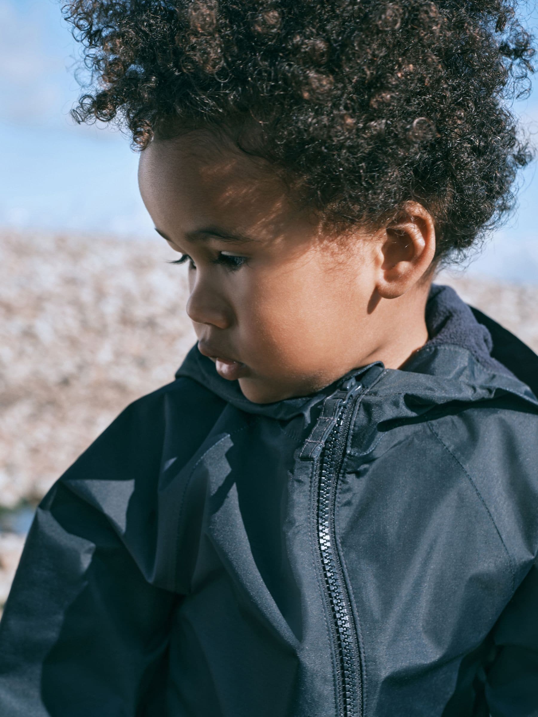 Dsiney Kidz - Navy Blue Waterproof Fleece Lined Puddlesuit (3mths-7yrs) image 3