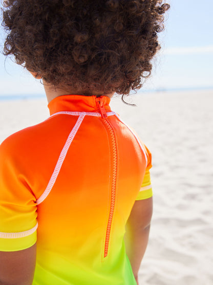 Rainbow Dip Dye Sunsafe All-In-One Swimsuit (3mths-7yrs)