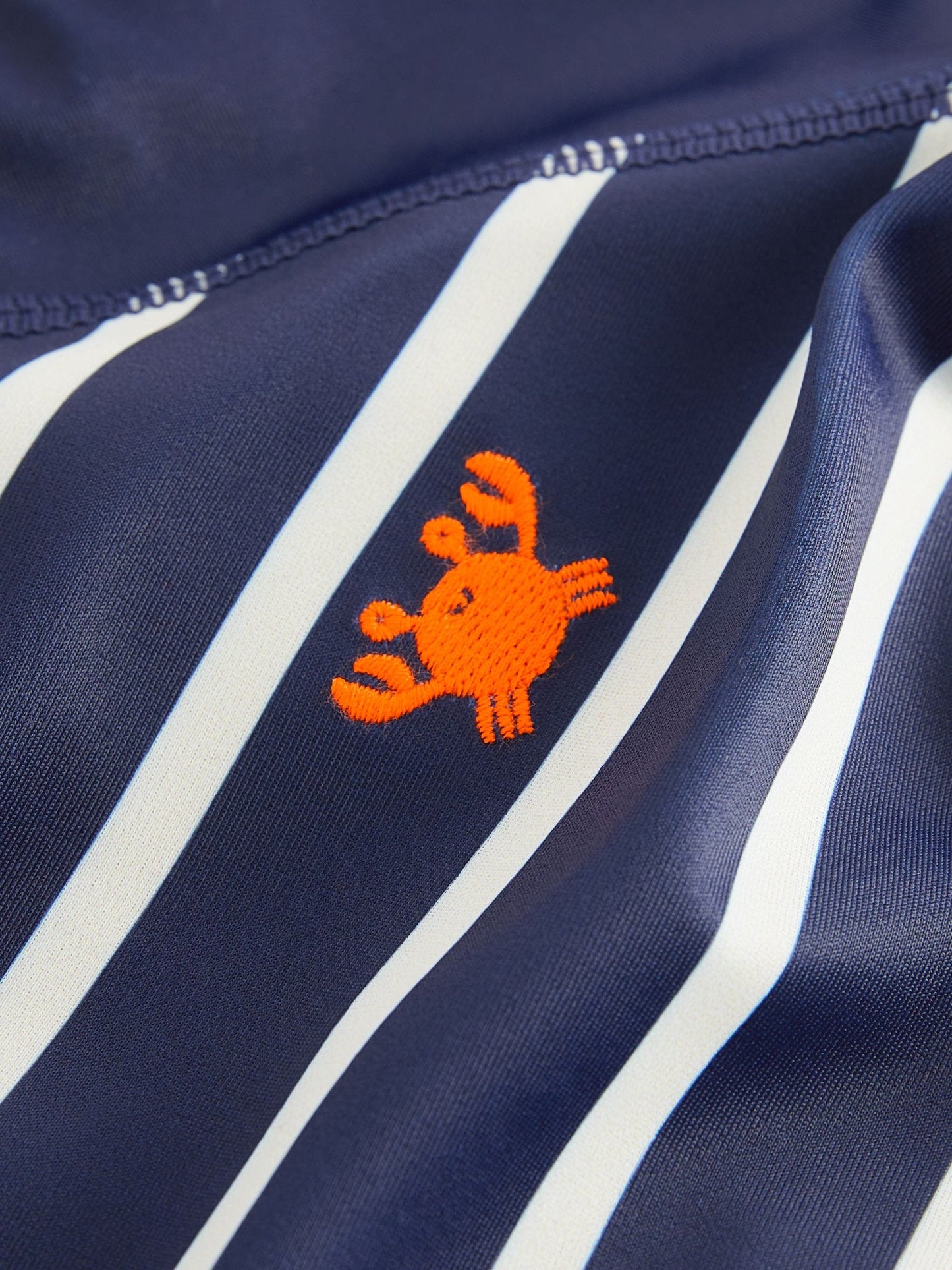 Navy Stripe Sunsafe All-In-One Swimsuit (3mths-7yrs)