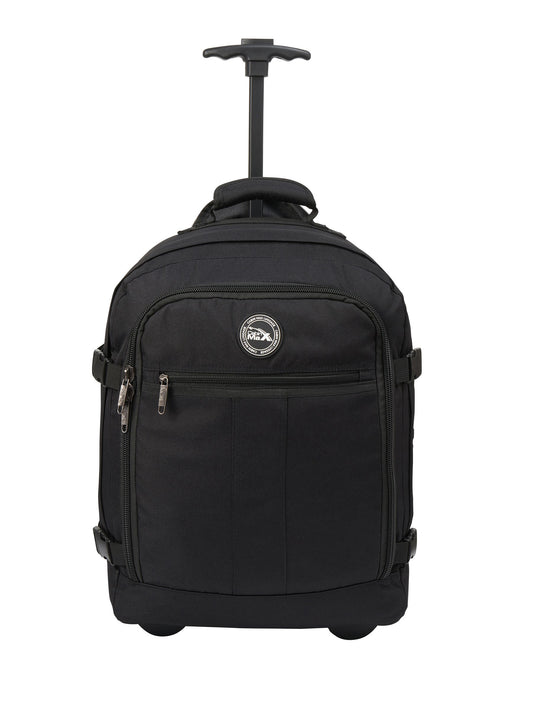 Cabin Max Black 30 Litre Metz Underseat Hybrid Trolley Bag and Backpack image 1